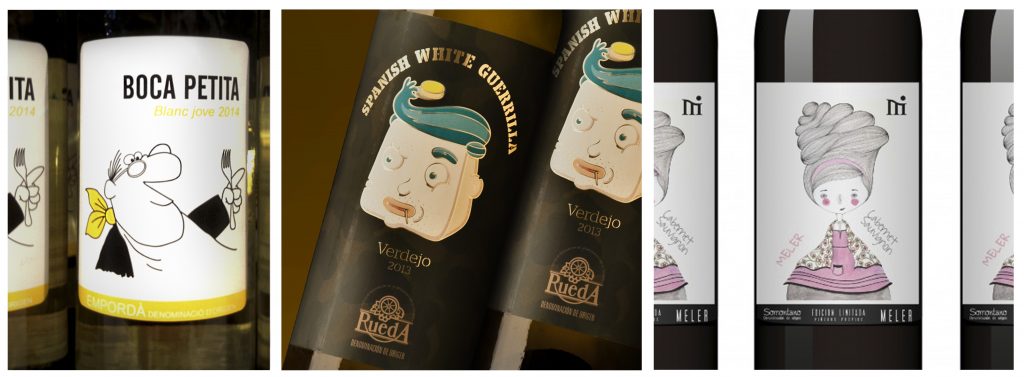 Wine labels 3 Trends, fashion and garbage